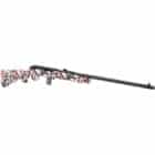 Savage 64 F .22 LR rifle with American Flag synthetic sporter stock