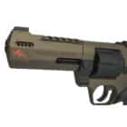 Taurus Raging Hunter Revolver .44 Mag Burnt Bronze with Orange Bull and black cushioned insert grip