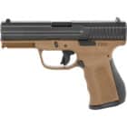 FMK 9C1 G2 9mm pistol Burnt Bronze frame serrated slide