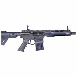 American Tactical ATI Alpha Maxx .410 GA pistol with 9-inch M-LOK handguard and flip-up sights