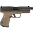 FMK G3 9mm 4.5-inch threaded barrel pistol in burnt bronze, right-side view