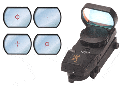Browning Buck Mark Reflex Sight 1x 3 MOA black anodized