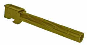 Rival Arms RA20G701E 9mm 5.31in Fluted Gold PVD Drop-In Barrel for Glock 34
