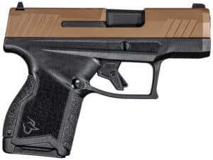 Taurus GX4 9mm micro-compact pistol black frame coyote slide 3.06 in barrel