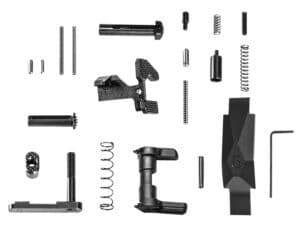 Geissele Ultra Duty Lower Parts Kit AR-15 black ambidextrous safety Maritime bolt catch billet trigger guard