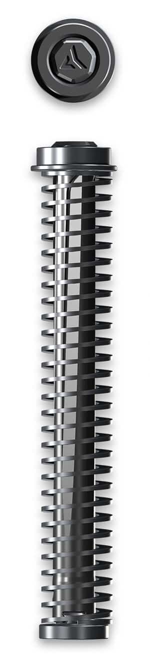 Radian Weapons Compressor Quick-Tune Guide Rod for Glock G19/19X/G45, nitride 17-4 stainless