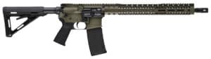 Black Rain Ordnance Spec+ We The People 5.56 16in green battleworn rifle