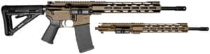 Diamondback DB15 Combo DB1721K061 16-inch AR with FDE carbon receiver and 12-inch M-LOK handguard