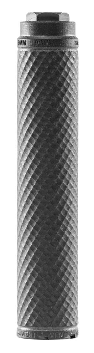PTR Vent 2 9x19mm titanium suppressor 7.6 in black PVD