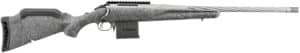 Ruger American Gen II .204 Ruger 20-inch fluted threaded barrel gray splatter stock