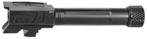 Faxon GB910N43SGQT Match Series 9mm threaded fluted barrel for Glock 43/43X
