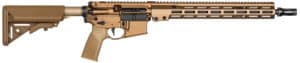 Geissele Super Duty MOD1 5.56 NATO 16 inch rifle in Desert Dirt Color