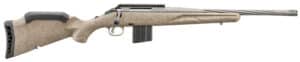 Ruger American Gen II Ranch .350 Legend 16.4-inch Cobalt Cerakote threaded barrel FDE splatter stock