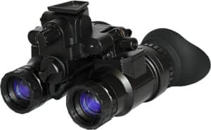ATN NVGOPS314HPW PS31-HPT  Night Vision Goggles Matte Black 1x18mm Generation 23-25 SNR, White Phosphor, 64-66 Ip/mm Resolution