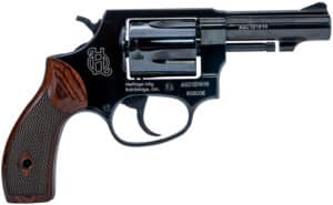 Heritage Roscoe 3-inch .38 Special revolver, black finish with wood grips