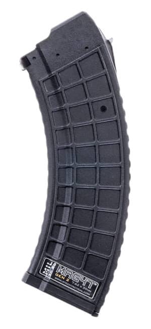 Xtech Tacitcal XTT135BLKELITE  Elite 30rd 7.62X39 Fits AK-47 Black Stainless Steel