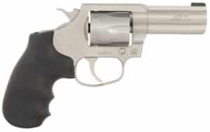 Colt King Cobra .357 Magnum matte stainless revolver with black Hogue grips, 6-round cylinder