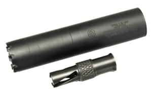 Troy Kryptos suppressor SSIL556KRKTBT .223 5.56 1.65 inch black stainless