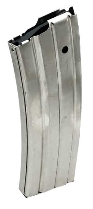 ProMag RUGA3N Ruger Mini-14  30rd 223 Rem Silver Nickel-Plated