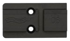 Walther Arms 5136211 Optic Plate  Black Steel Fits Walther PDP 2.0