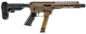 Freedom Ordnance FX9 FX9P8S-FDE 9mm 8-inch SBA3 pistol Flat Dark Earth