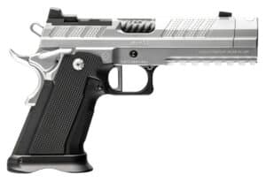 Fusion XP Comp 9mm pistol chrome 4.6-inch compensated barrel with two magazines