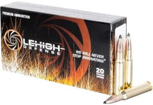 Wilson Combat LA308155TME   308Win 155gr Tipped Maximum Expansion 20 Per Box/10 Case