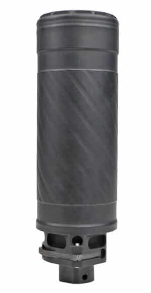 LWRC S-556 5.56 NATO suppressor Black Cerakote 1/2x28