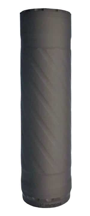 LWRC S-9-TI 9mm titanium suppressor black C-Series Cerakote 1/2x28