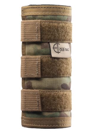 COLE-TAC HTP203 HTP 7.5 inch MultiCam suppressor cover with BOA closure