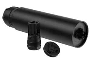Liberty Precision Machine LPM-10010 Torch QD suppressor 5.56 NATO 6.2 inch 1.75 inch diameter black