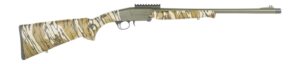 Charles Daly 101 single-shot 28ga 20in Mossy Oak Bottomland synthetic stock with Picatinny rail
