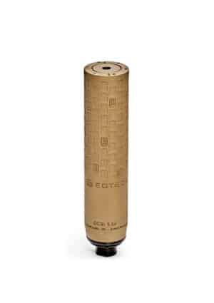 EOTech DCBL-556 5.56 suppressor in tan, Grade 5 titanium construction