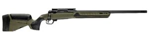 Savage 110 Core Predator 22-inch fluted threaded barrel rifle with Hunter Green AccuStock