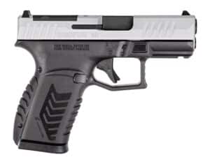 Derya DY9Z 9mm semi-automatic handgun 3.5 inch barrel black and silver