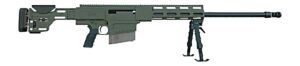 HM Defense HM50B2 Gen2 50 BMG rifle with 29.25 inch threaded match barrel and OD green receiver