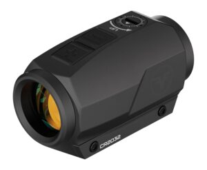Firefield RapidStrike 3 MOA red dot sight on high mount with flip-up lens covers
