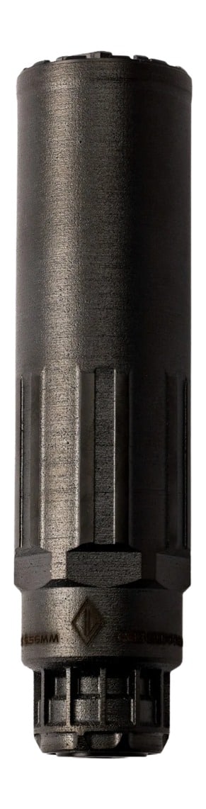 CGS Group STI Six 5.56mm titanium quick-detach silencer side view