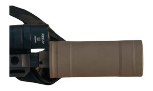 KGM CORE-556 suppressor in Flat Dark Earth for 5.56/.223 with 1/2x28 threads