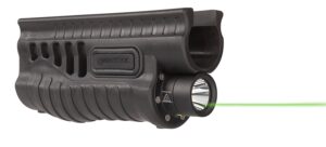 Nightstick SFL-13GL shotgun forend light with green laser and 1200 lumens in black