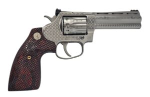 COLT King Cobra .22 LR revolver 4 inch barrel engraved finish MPN 10242
