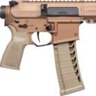 CMMG Pistol MK4 22LR 4.5in with Zeroed 22LR suppressor bronze finish