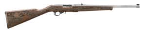 Ruger 10/22 250th Anniversary rifle with engraved walnut stock and 18.5 in stainless barrel
