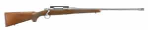 Ruger Hawkeye Hunter 57109 .300 Win Mag 24in Satin Stainless Threaded Barrel Walnut Stock