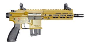 Heckler & Koch HK416 22LR pistol H&K FDE 8.5in barrel 20rd side view