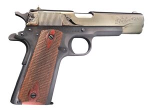 COLT 1911 Government Classic .45 ACP 5 inch barrel blue finish rosewood grips CX007T