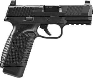 FN 545 MRD .45 ACP 4.1in Black optic-ready slide polymer frame with two 15-round magazines