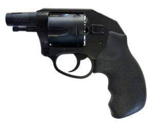 Charter Arms Boomer .44 SPL 2-inch revolver black passivate with smooth wood grips