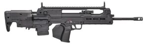 Springfield Armory Hellion 5.56 NATO bullpup rifle in black with CT-103 red/green dot