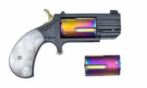 NORTH AMERICAN ARMS The Ugly 22LR/22MAG 5-shot revolver, 1 in barrel, right-side view